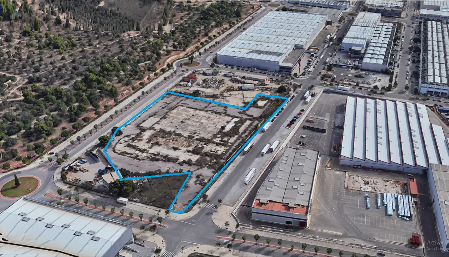 Vista exterior de Terreno en venta en Paterna