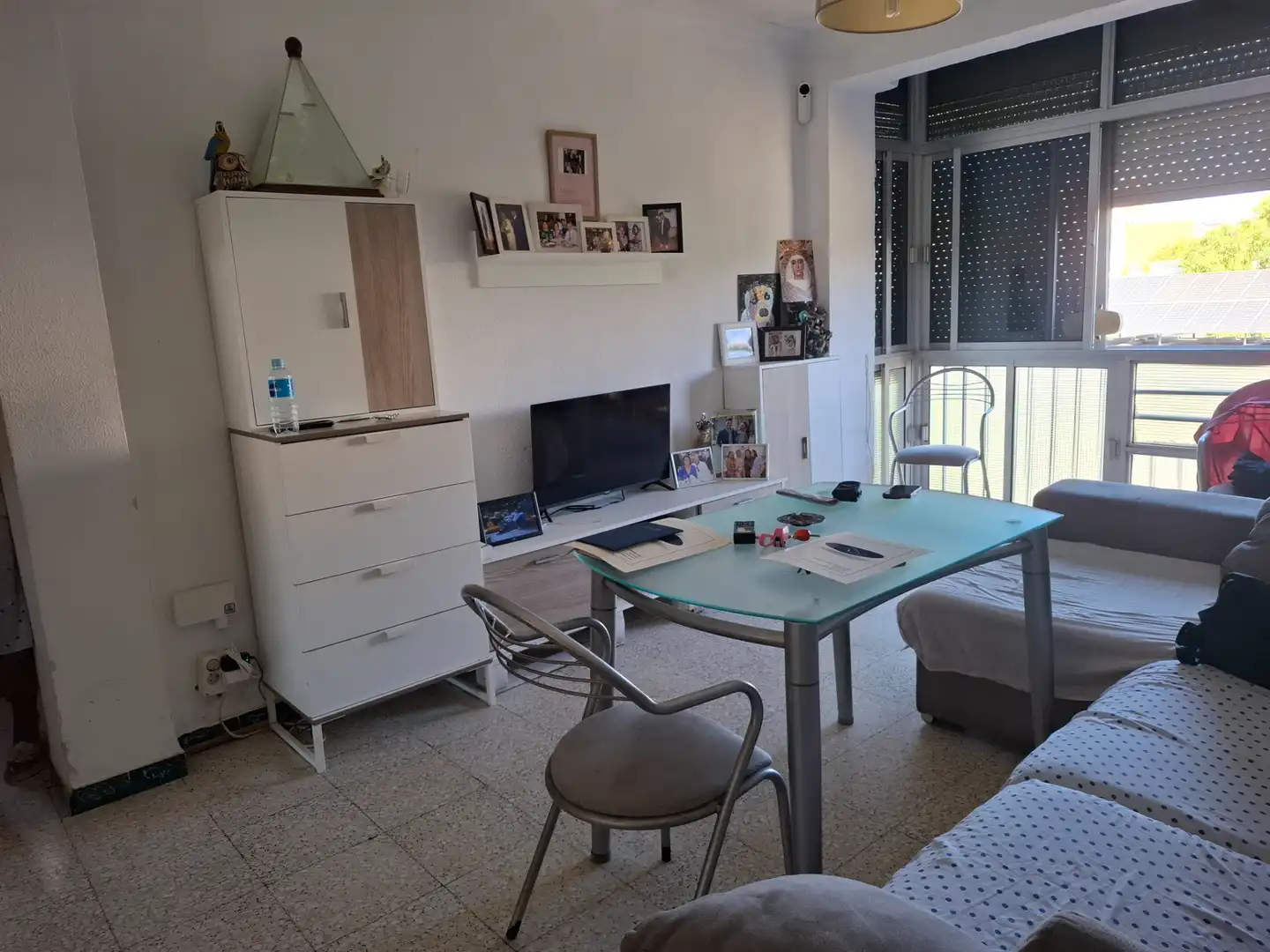 Sala d'estar de Pis en venda en Sevilla amb Moblat