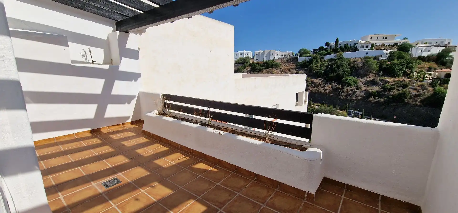 Terrasse von Wohnungen zum Verkauf in Mojácar mit Klimaanlage, Heizung und Terrasse