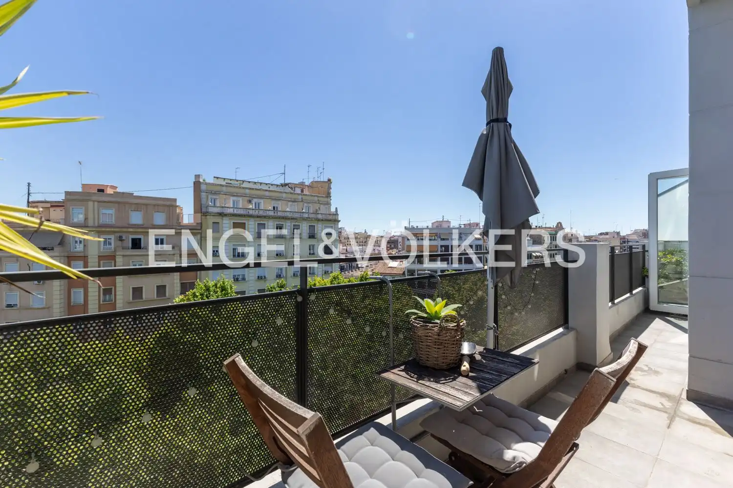 Terrace of Flat for sale in Valencia  with Air Conditioner, Heating and Balcony