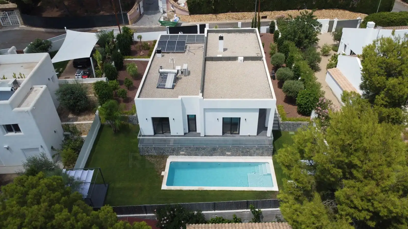 Vista exterior de Casa o chalet en venta en Altea con Aire acondicionado, Calefacción y Terraza