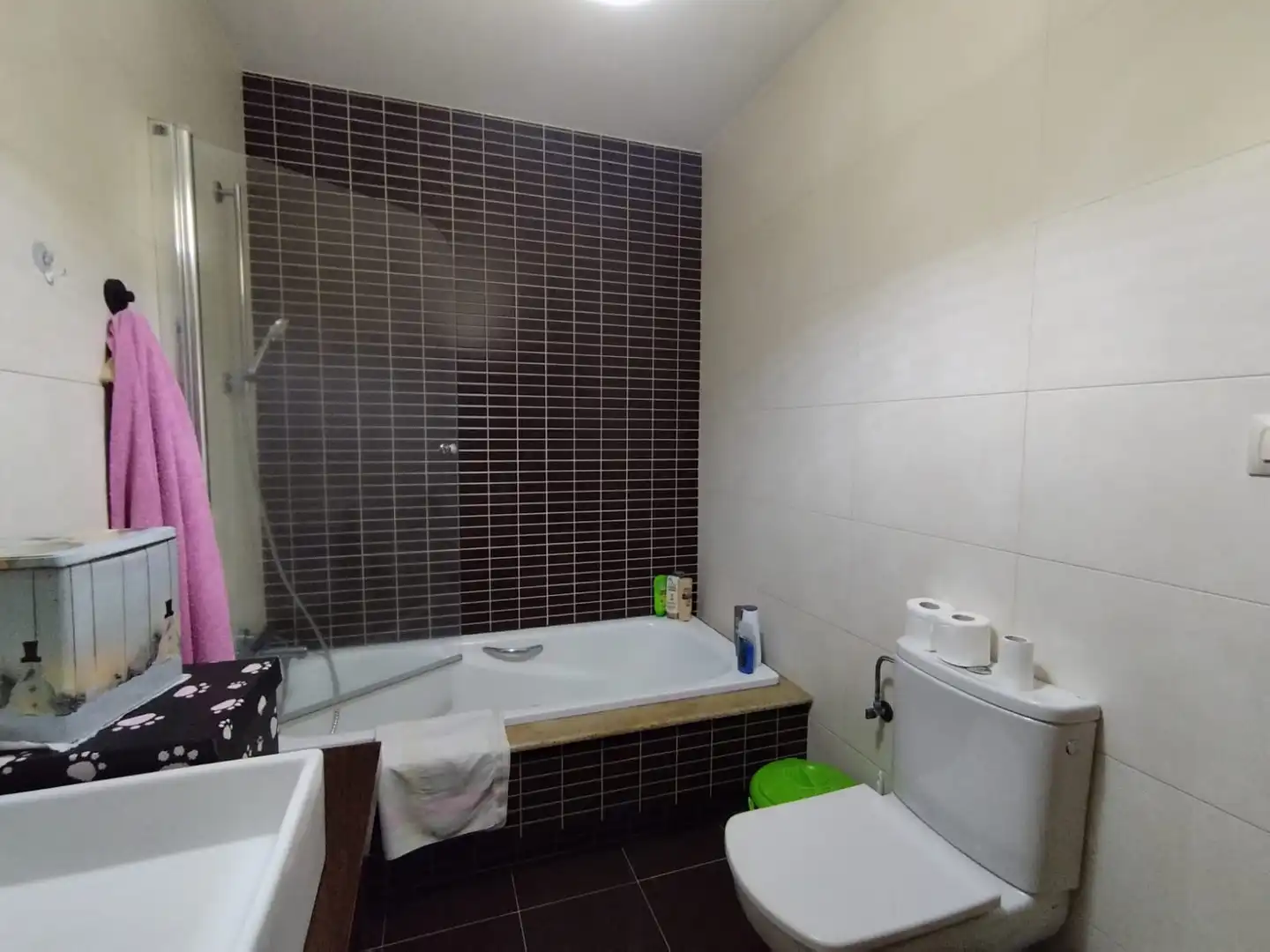 Badezimmer von Wohnung zum Verkauf in Betanzos mit Ofen und Balkon