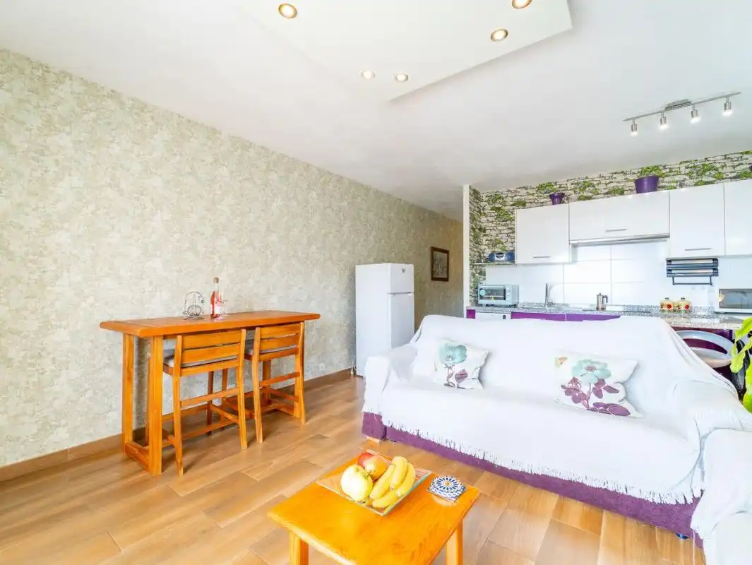 Sala de estar de Planta baja en venta en Nerja con Aire acondicionado, Calefacción y Terraza