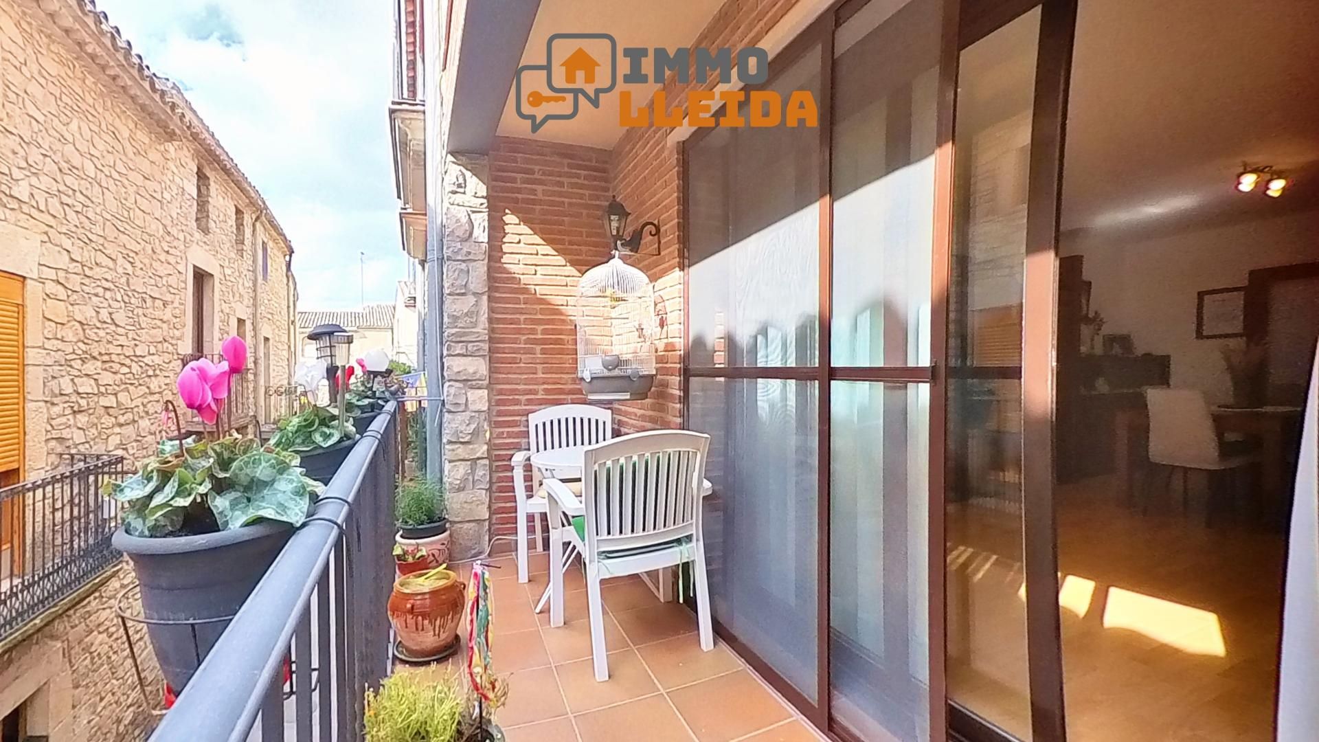Balcony of Single-family semi-detached for sale in Guimerà  with Heating, Terrace and Storage room