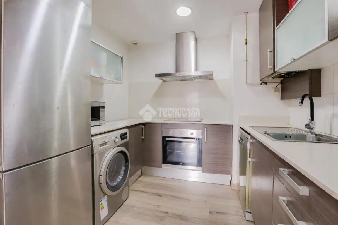 Küche von Wohnung zum Verkauf in Montcada i Reixac mit Heizung, Abstellraum und Balkon