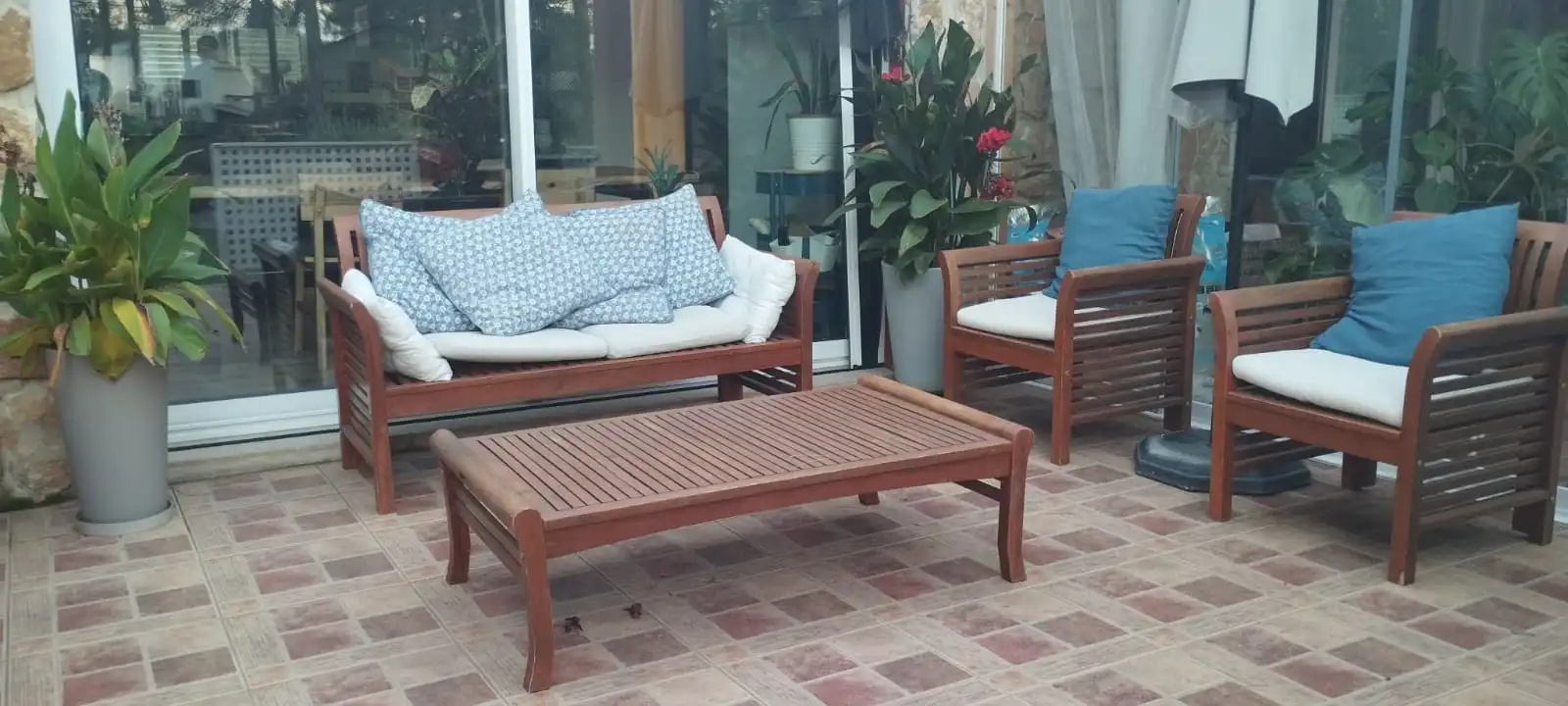 Terrassa de Casa o xalet en venda en Estivella amb Aire condicionat, Calefacció i Jardí privat