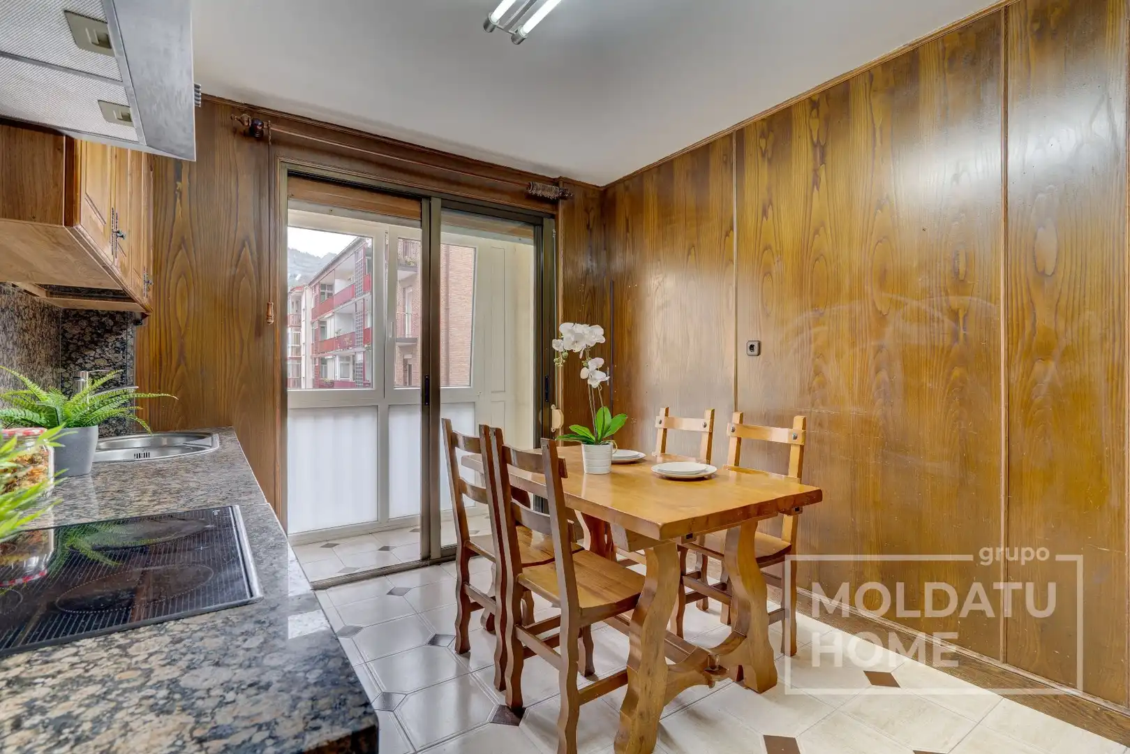 Dining room of Flat for sale in Andoain  with Heating, Terrace and Furnished