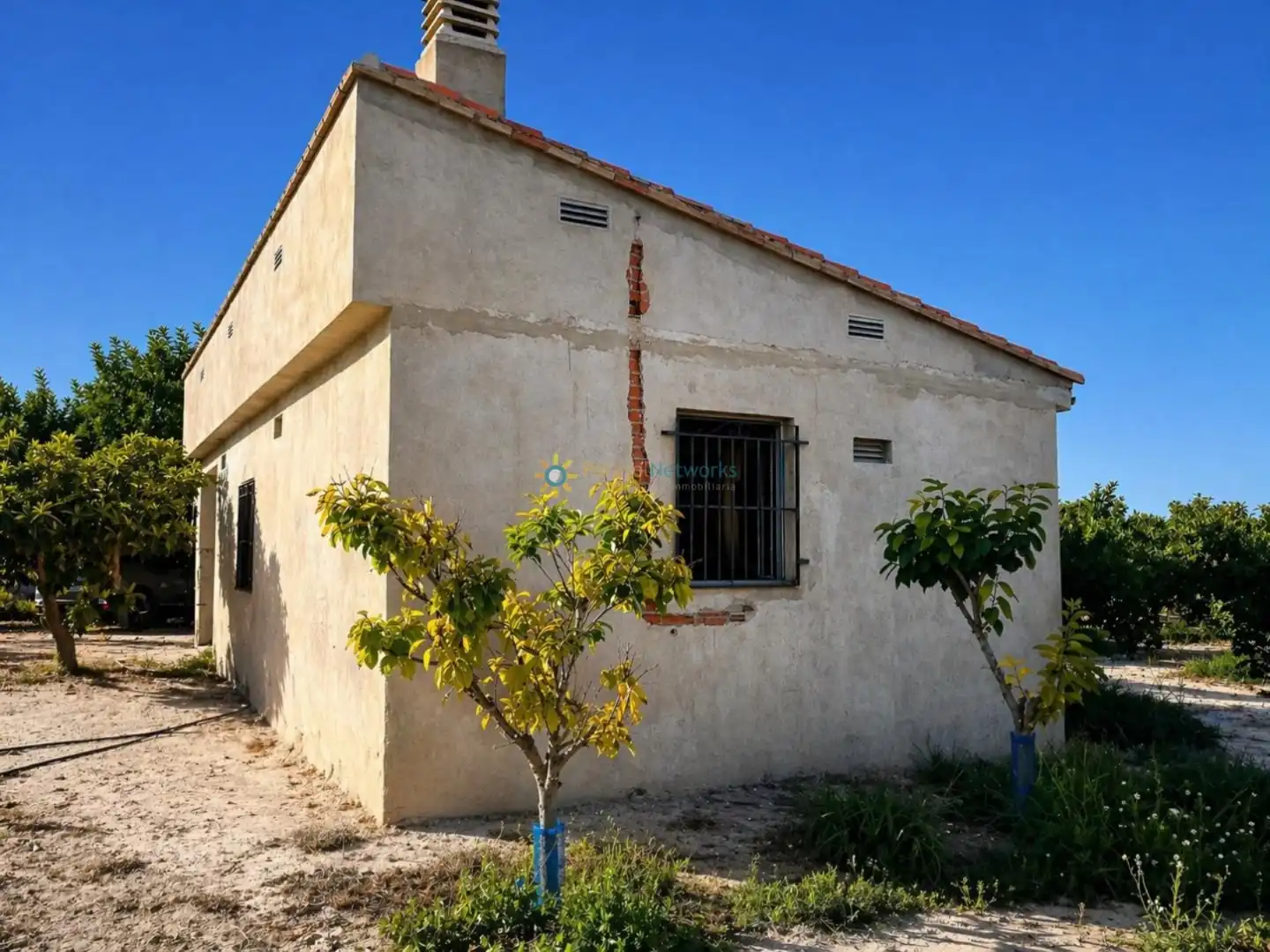 Vista exterior de Finca rústica en venta en Albaida con Jardín privado y Trastero