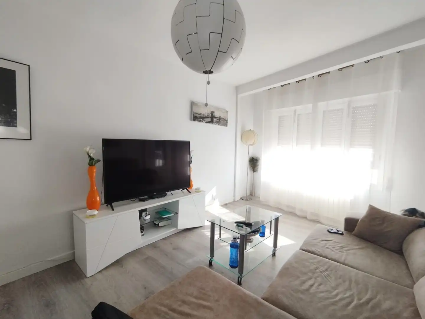 Sala de estar de Piso en venta en Tomelloso con Aire acondicionado, Terraza y Balcón
