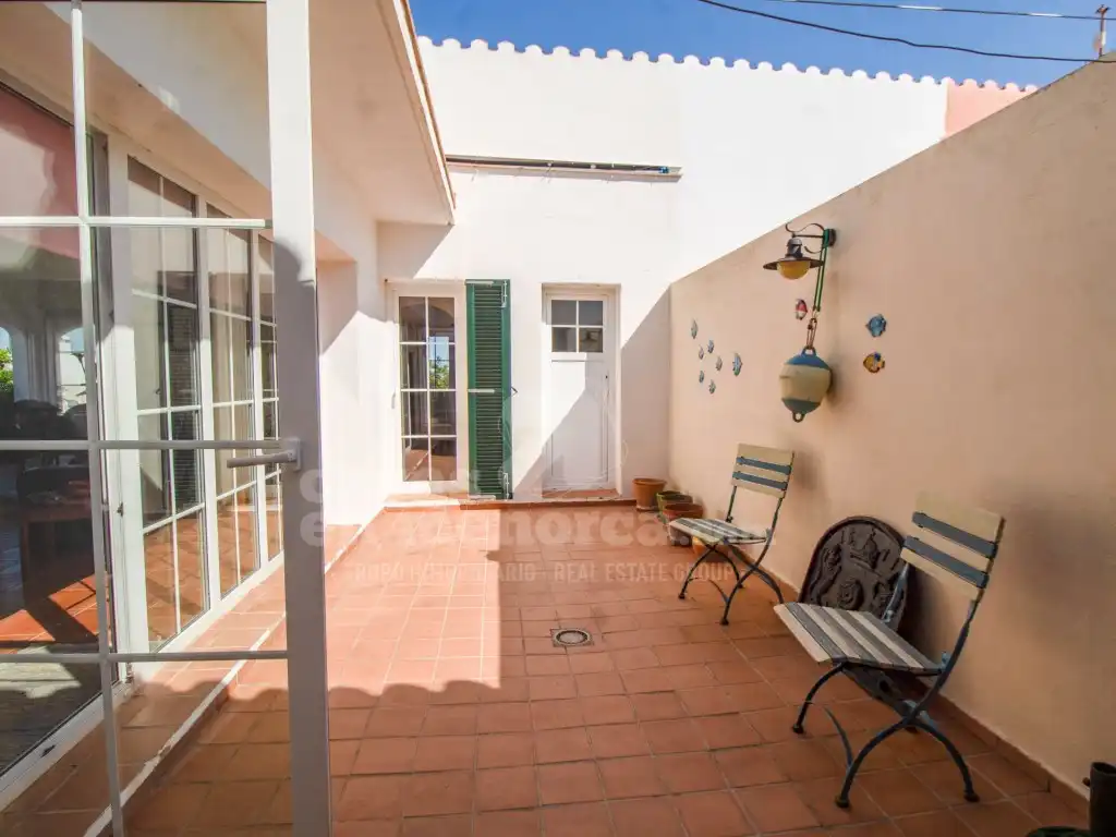 Garden of Houses for sale in Maó - Mahón  with Air Conditioner, Private garden and Swimming Pool