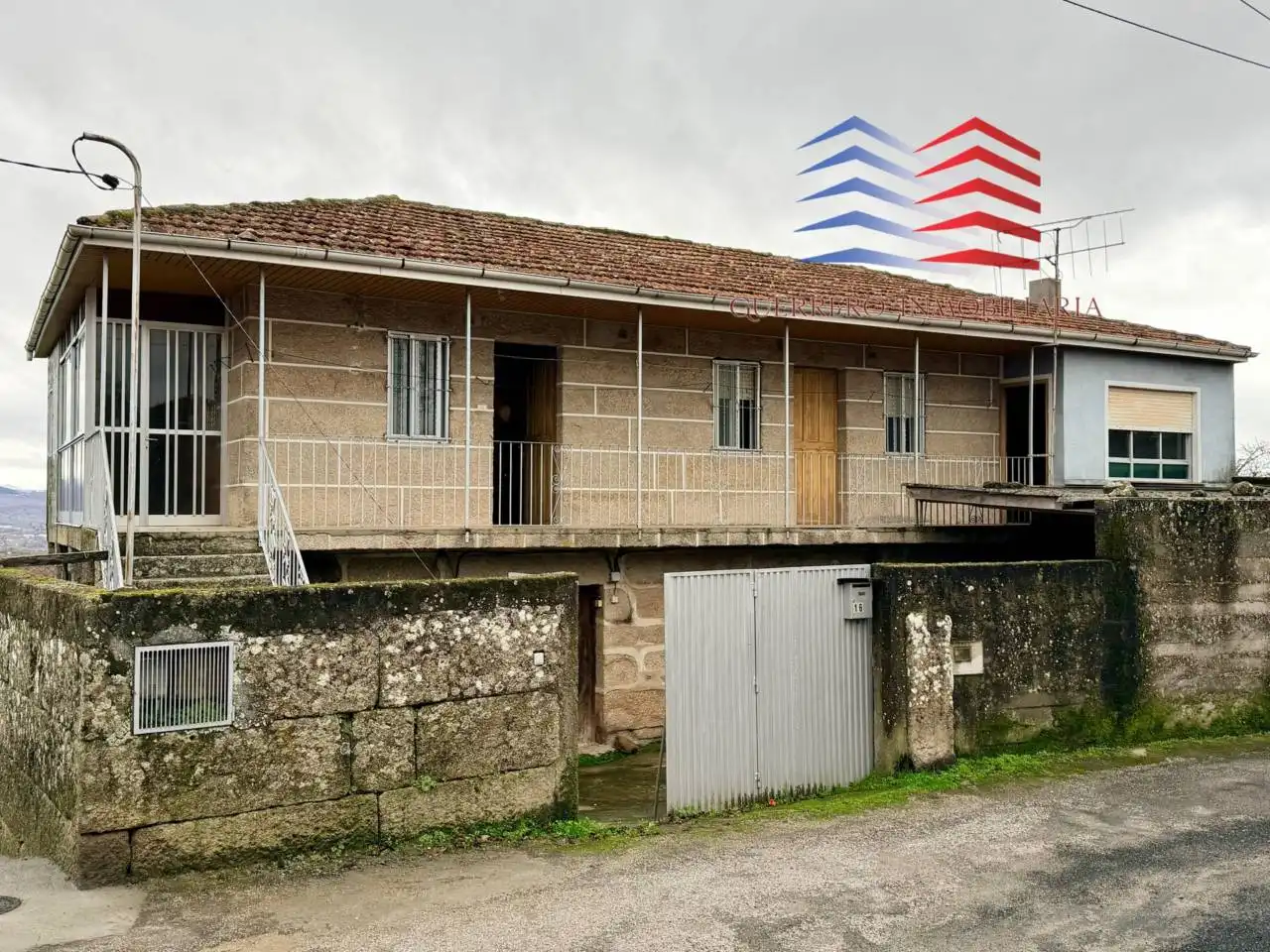 Vista exterior de Casa o chalet en venta en A Bola  con Jardín privado, Trastero y Balcón
