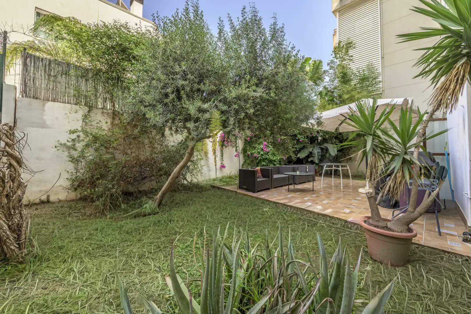 Jardí de Planta baixa en venda en Mijas amb Aire condicionat, Jardí privat i Terrassa