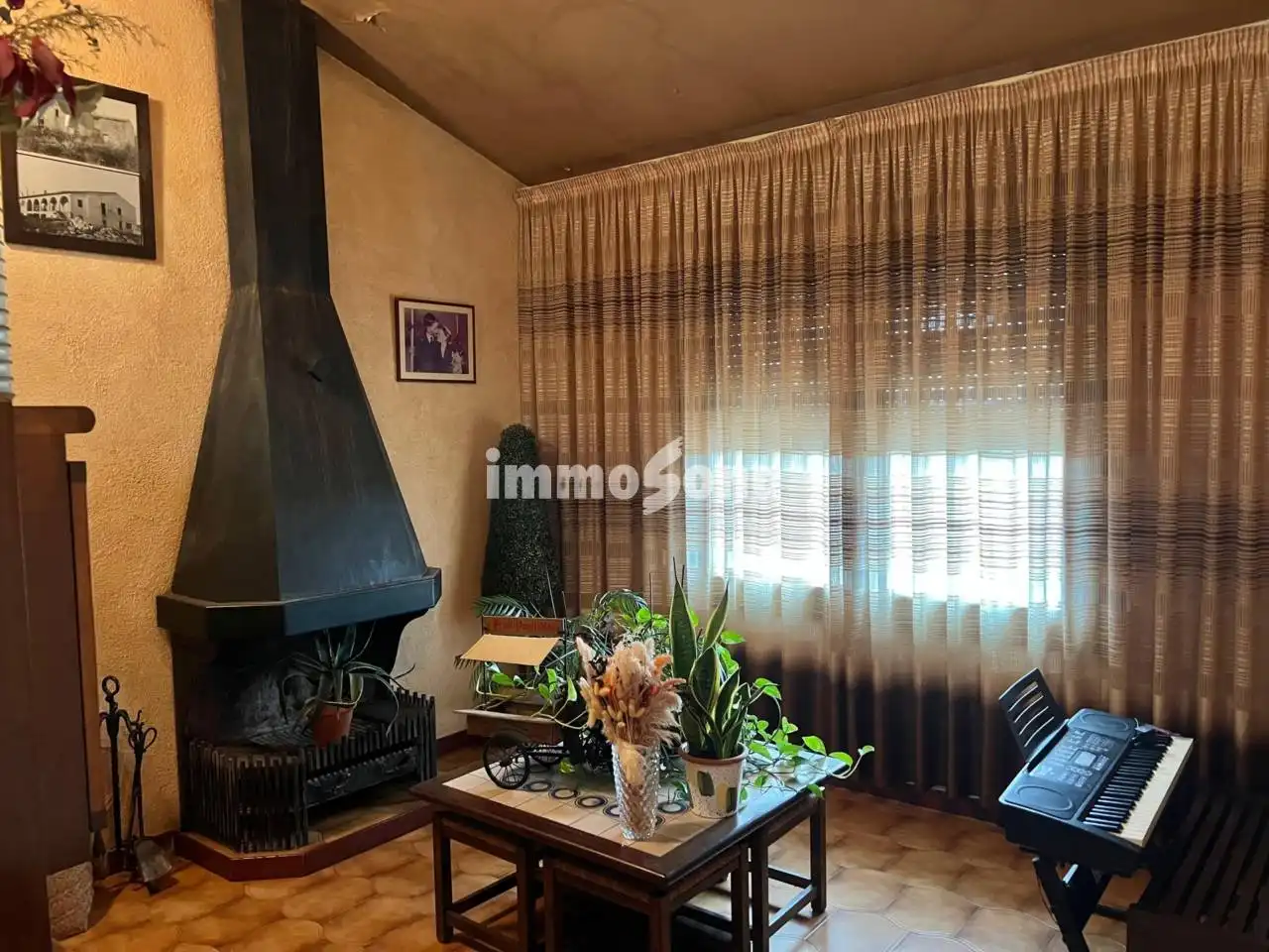 Sala de estar de Finca rústica en venta en Moià con Calefacción