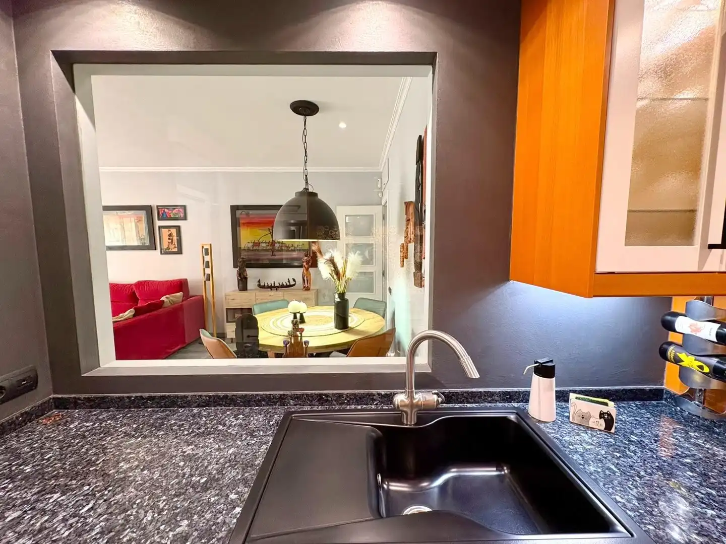 Cocina de Piso en venta en Barcelona con Aire acondicionado, Parquet y Balcón