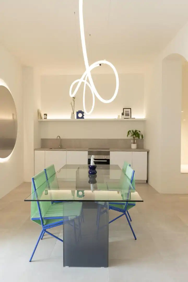 Kitchen of Flat for share in Moncada  with Air Conditioner, Heating and Furnished