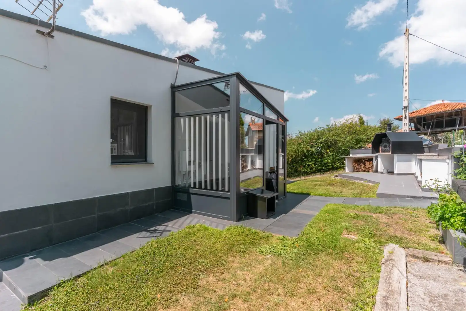 Terraza de Casa o chalet en venta en Siero con Calefacción, Jardín privado y Terraza