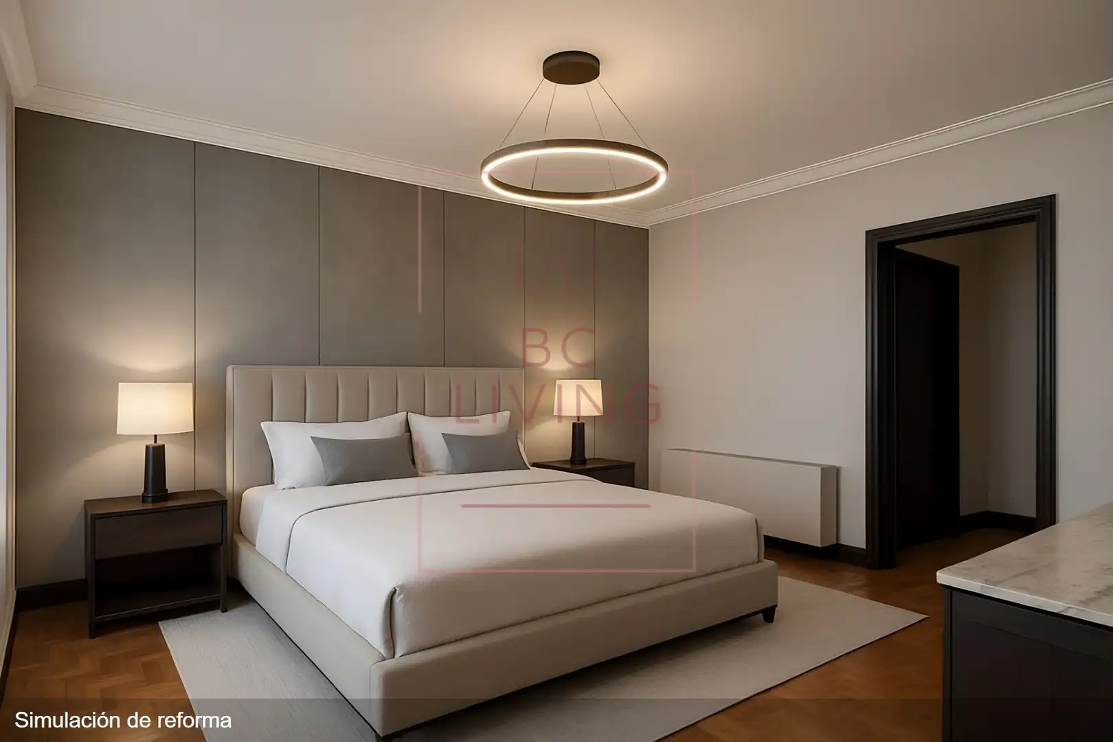 Bedroom of Flat for sale in Zaragoza  with Heating