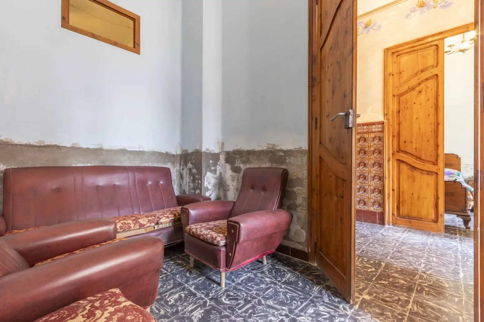 Sala d'estar de Casa adosada en venda en Bonrepòs i Mirambell amb Terrassa i Traster
