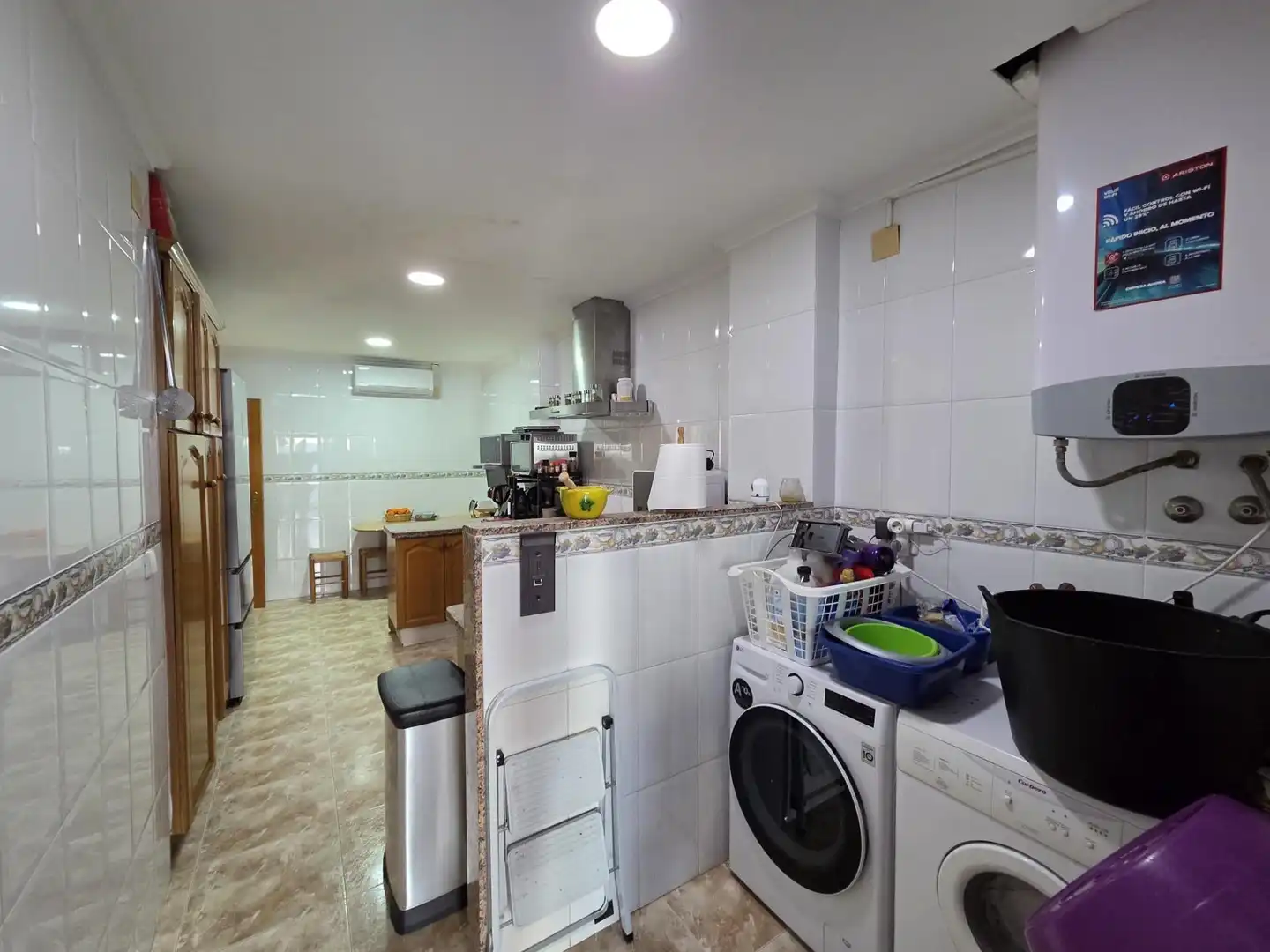 Cuina de Casa adosada en venda en Beniflá amb Aire condicionat, Calefacció i Terrassa