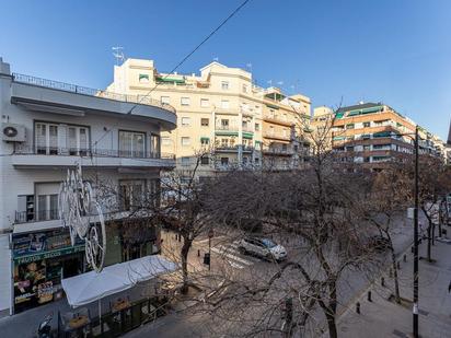 Exterior view of Flat for sale in  Granada Capital  with Air Conditioner and Balcony