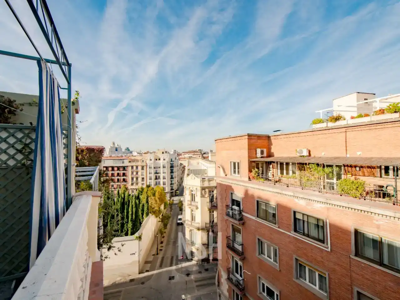 Exterior view of Flat for sale in  Madrid Capital  with Air Conditioner and Terrace
