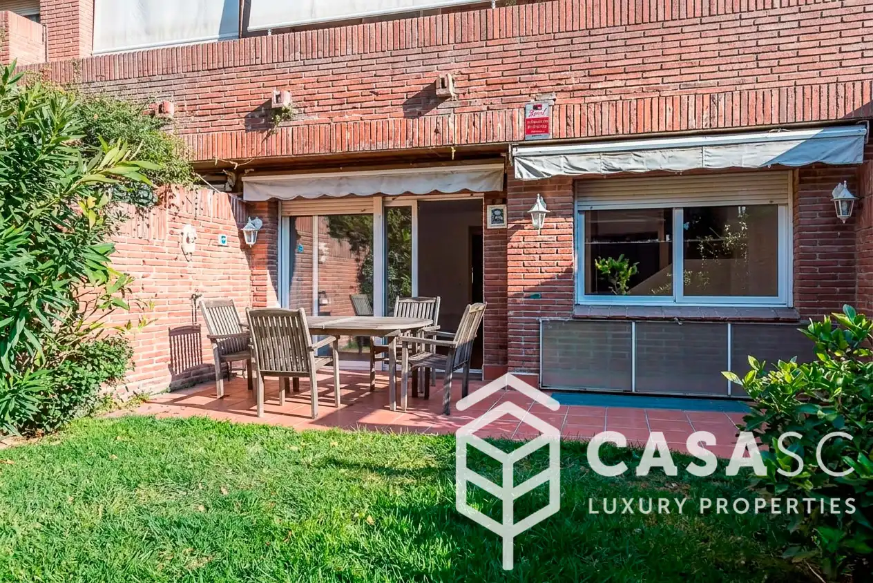 Jardín de Casa adosada de alquiler en Sant Cugat del Vallès con Calefacción, Terraza y Trastero