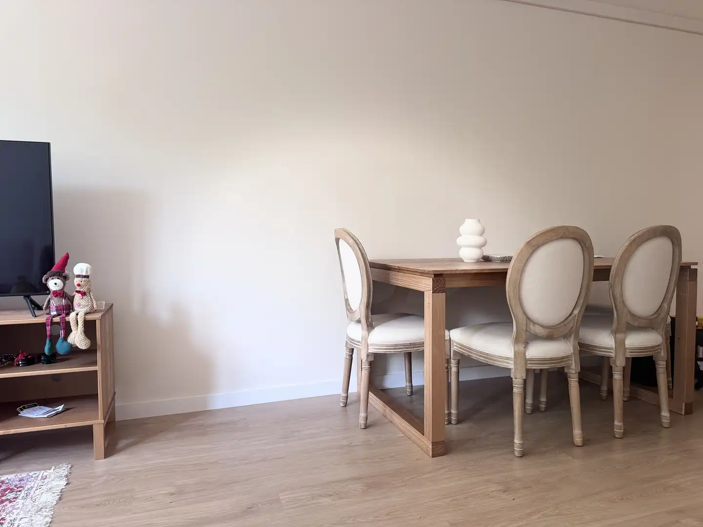 Dining room of Flat for rent in Barcelona  with Air Conditioner and Heating