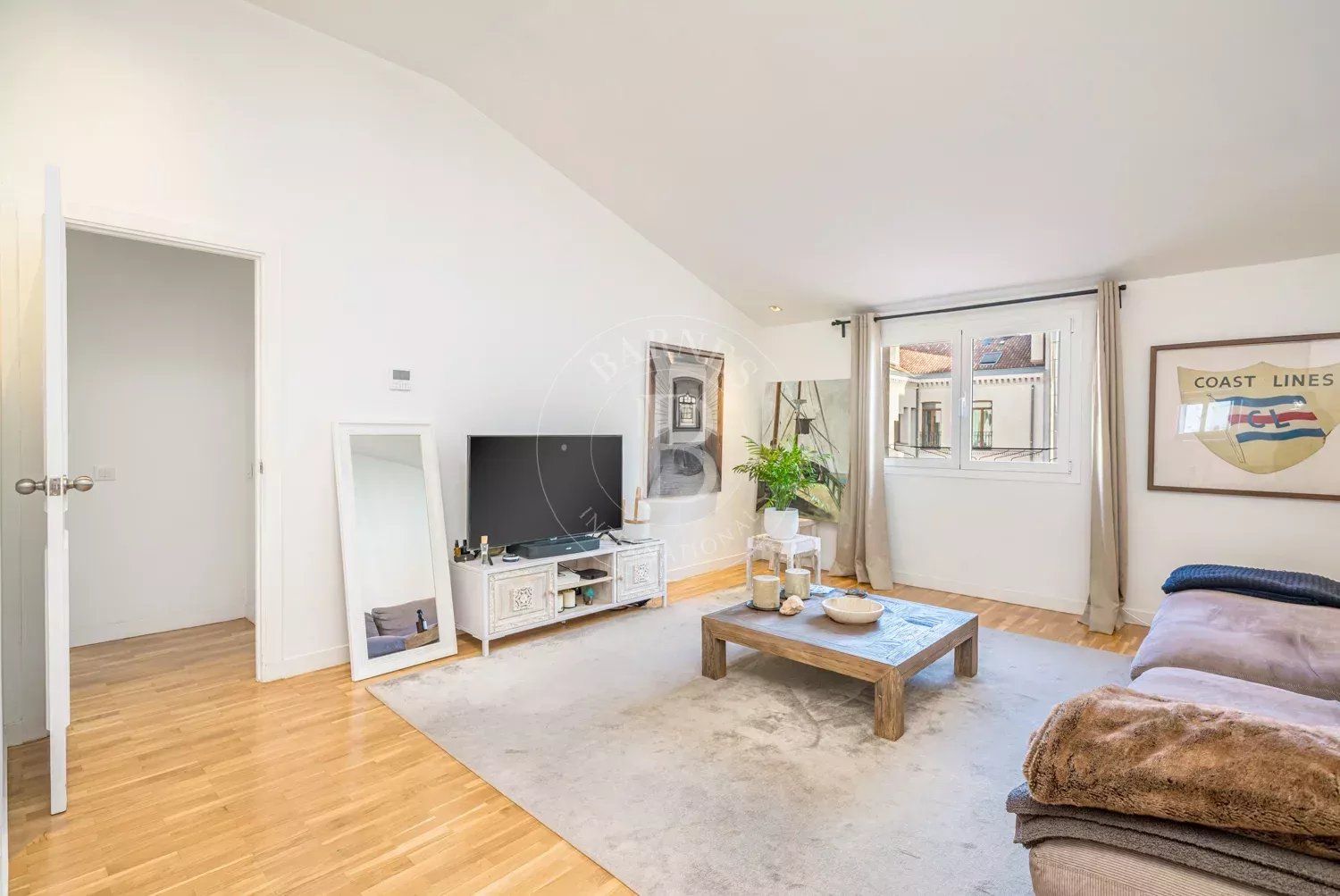 Sala d'estar de Àtic en venda en  Madrid Capital amb Aire condicionat i Calefacció