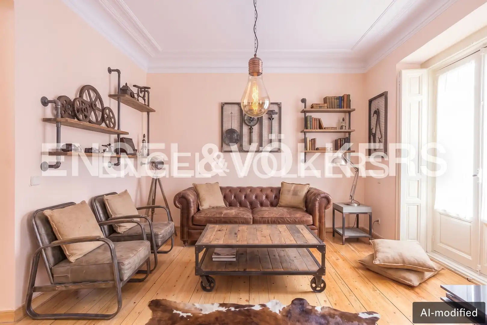 Sala d'estar de Pis en venda en Centro