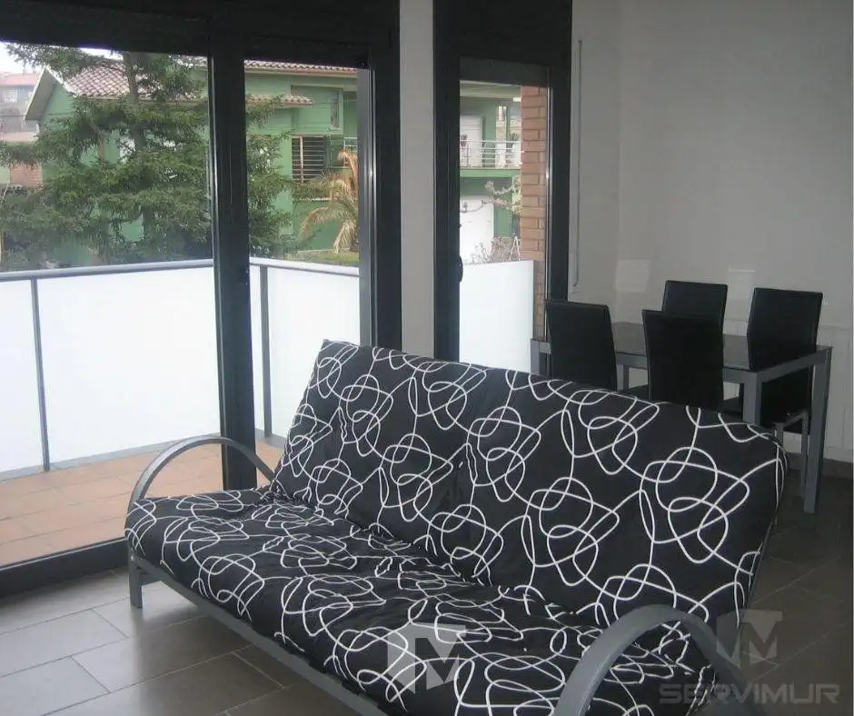 Wohnzimmer von Wohnung zur Miete in Santa Eugènia de Berga mit Heizung und Terrasse