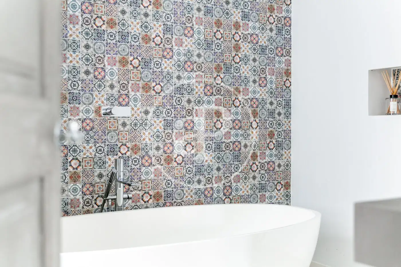Baño de Piso de alquiler en  Palma de Mallorca con Aire acondicionado, Calefacción y Terraza