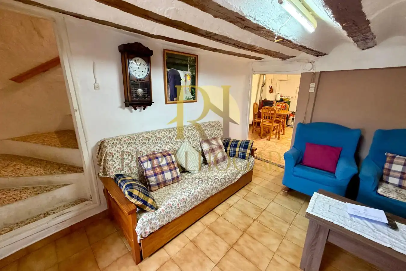 Sala de estar de Casa o chalet en venta en Traíd con Calefacción, Trastero y Amueblado