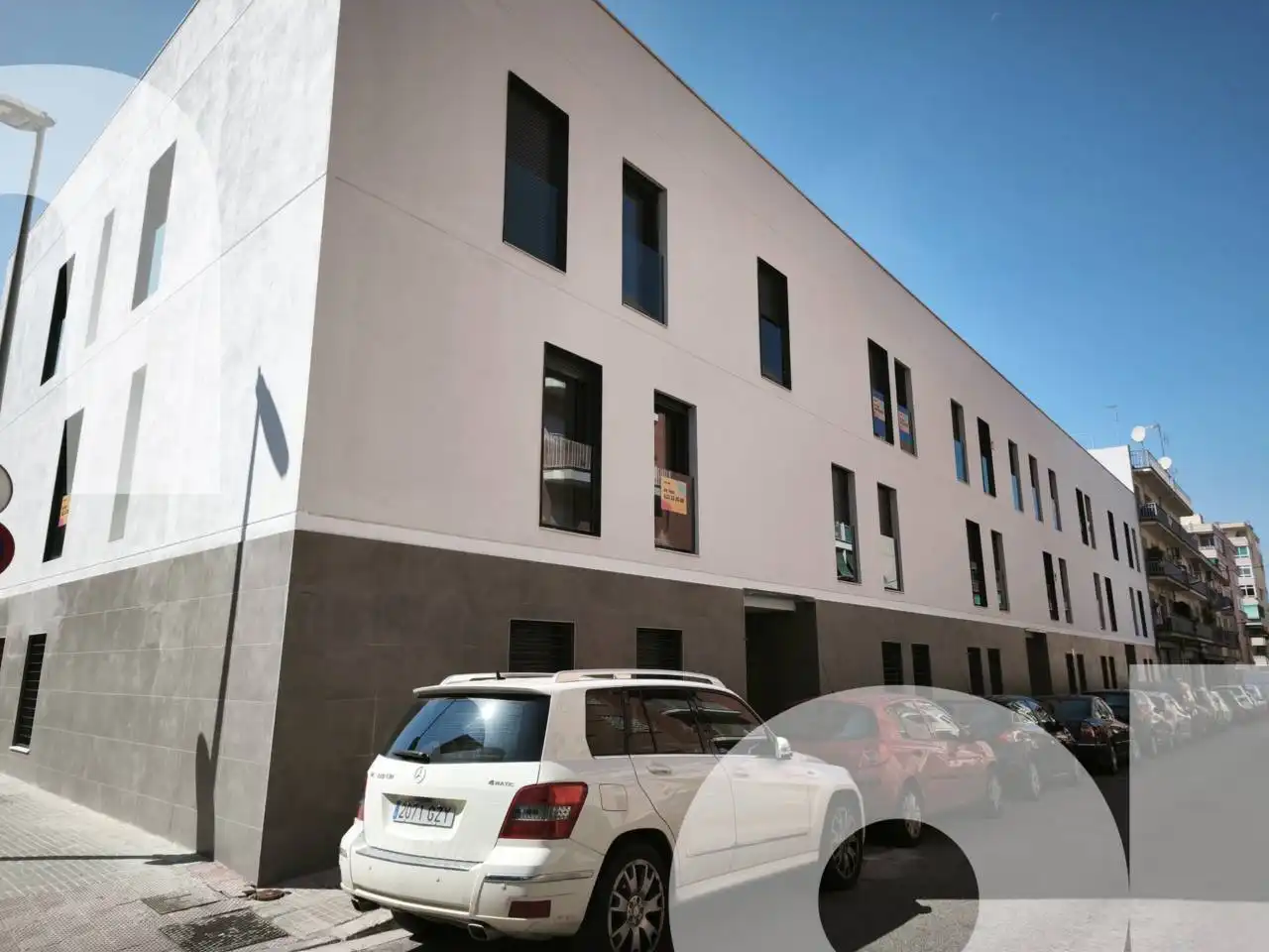 Vista exterior de Garatge en venda en Granollers