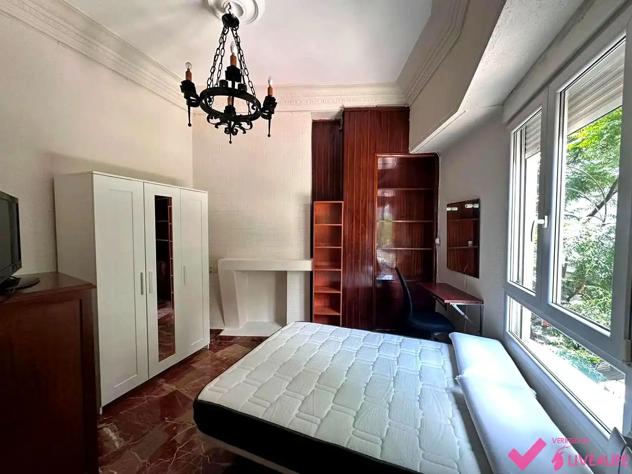 Bedroom of Flat for rent in Valencia  with Furnished