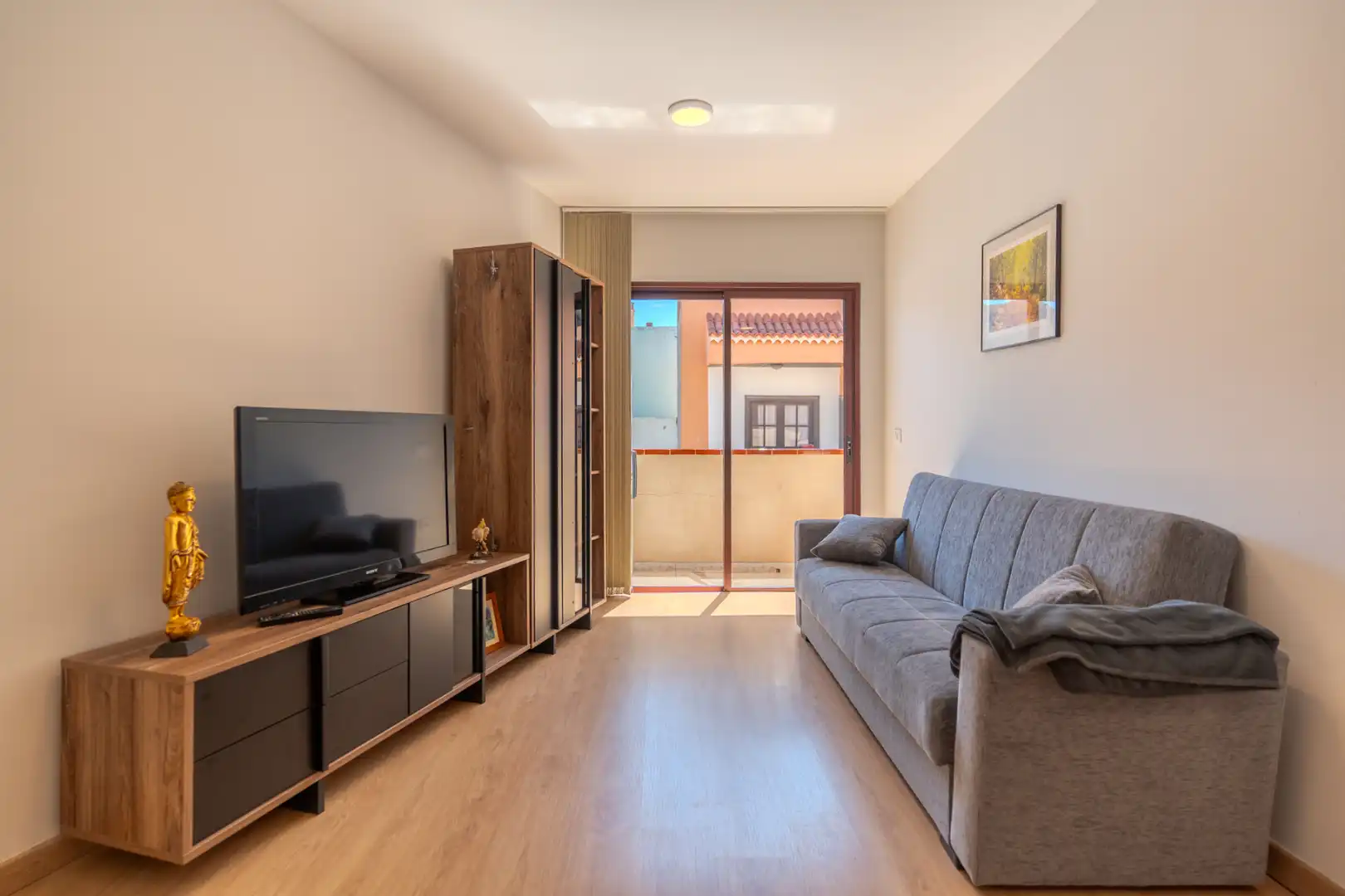 Sala de estar de Piso en venta en Arona con Amueblado y Balcón