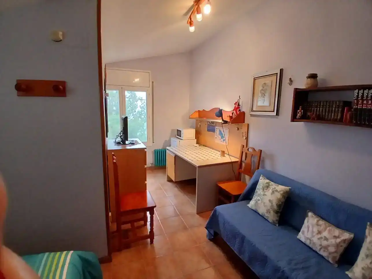 Dormitori de Loft de lloguer en Lleida amb Aire condicionat, Piscina i Moblat