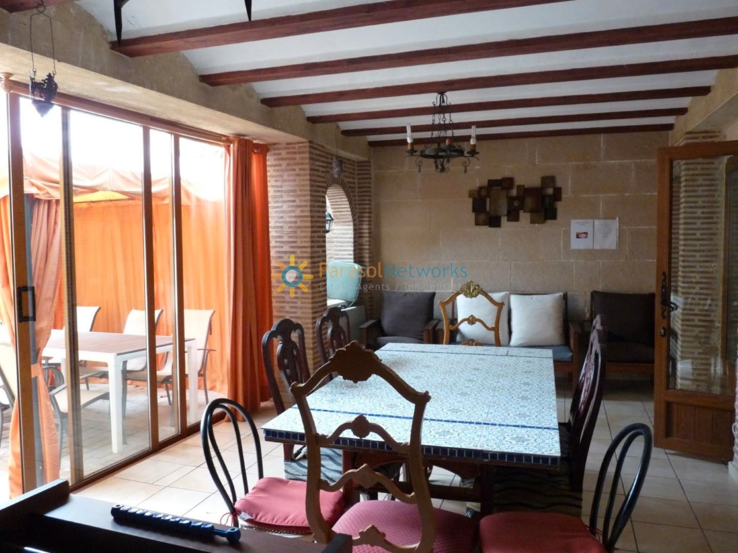 Dining room of Single-family semi-detached for sale in El Palomar  with Air Conditioner, Terrace and Storage room