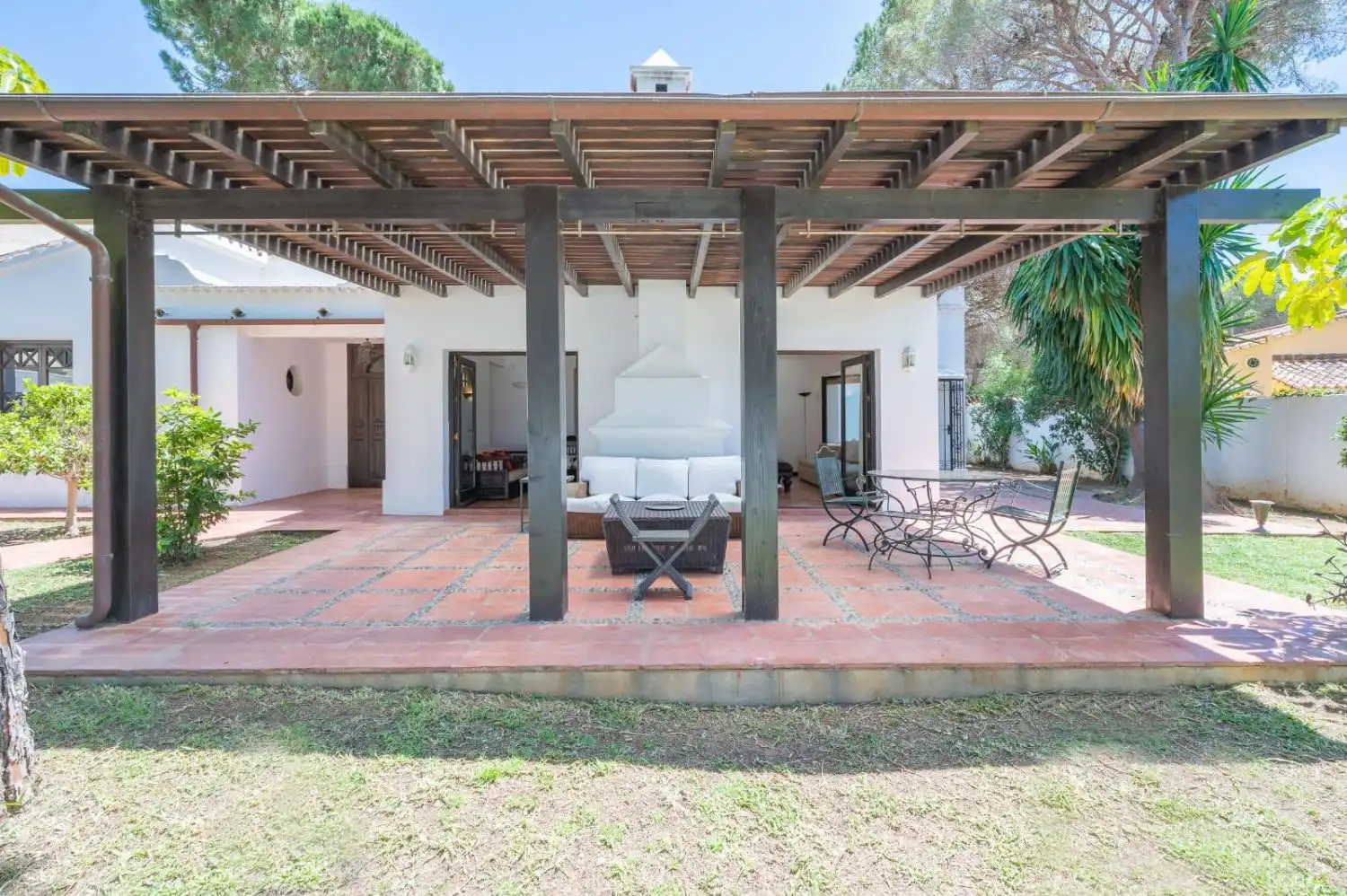 Terrassa de Casa o xalet de lloguer en Marbella amb Aire condicionat