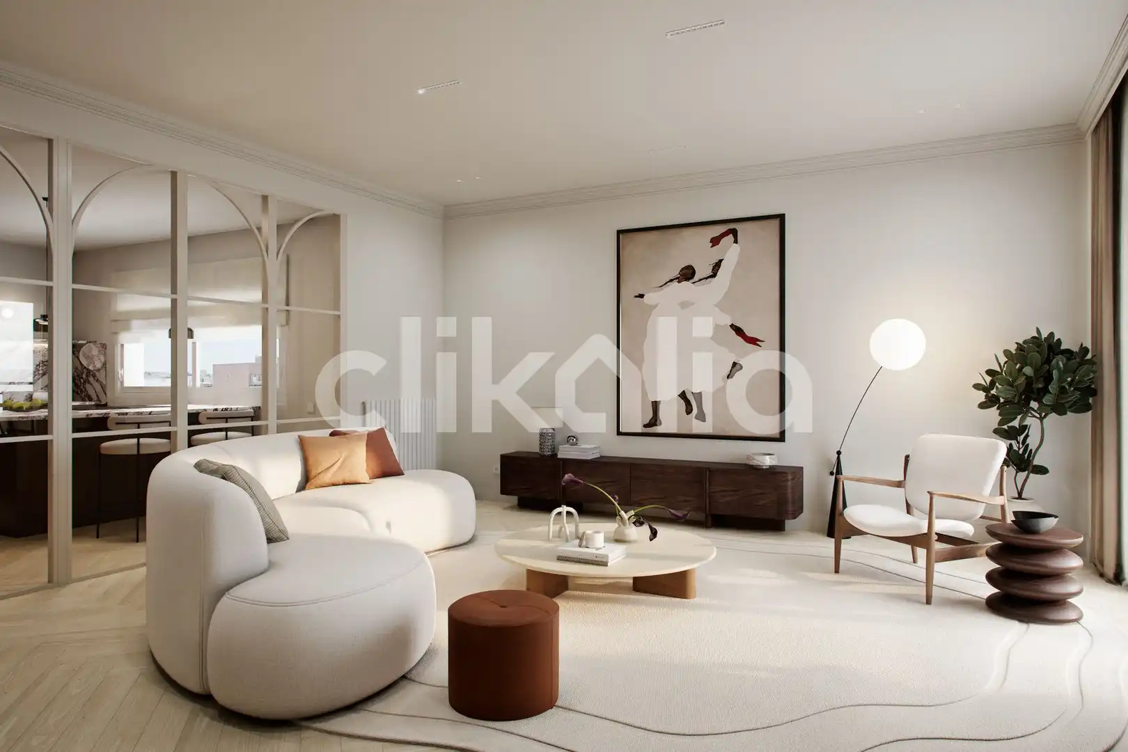 Sala de estar de Piso en venta en Madrid con Aire acondicionado, Calefacción y Terraza