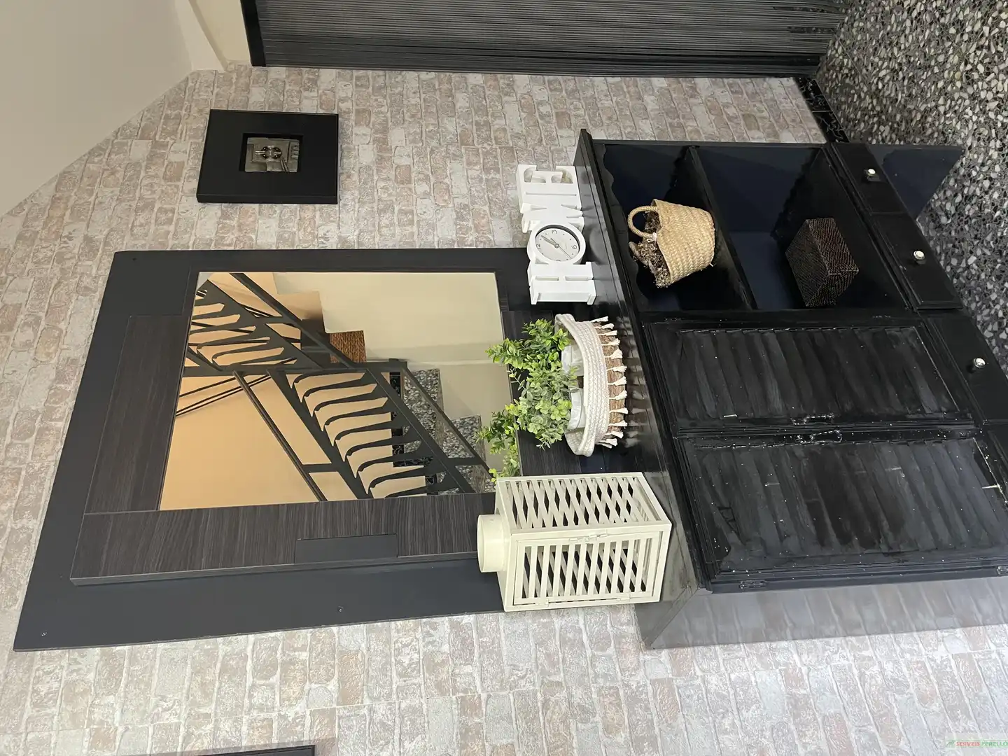 Sala de estar de Casa o chalet en venta en El Poal con Parquet, Trastero y Balcón