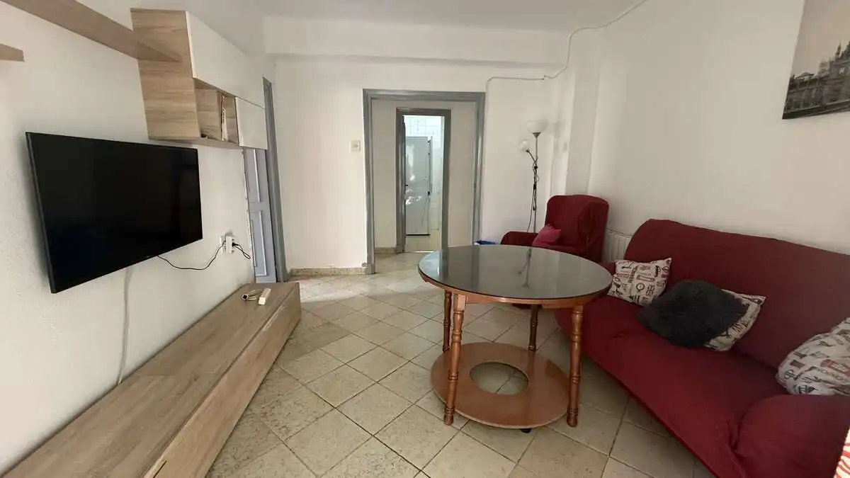 Living room of Flat for rent in Granada  with Furnished and Balcony