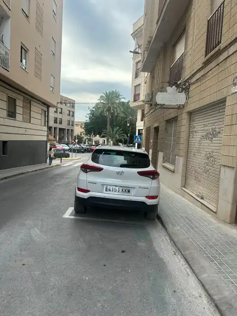 Vista exterior de Garaje en venta en Elche / Elx
