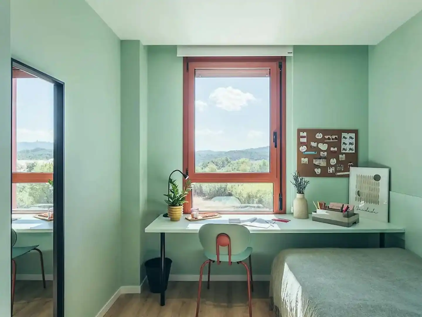 Habitación de Piso para compartir en Cerdanyola del Vallès con Aire acondicionado y Calefacción