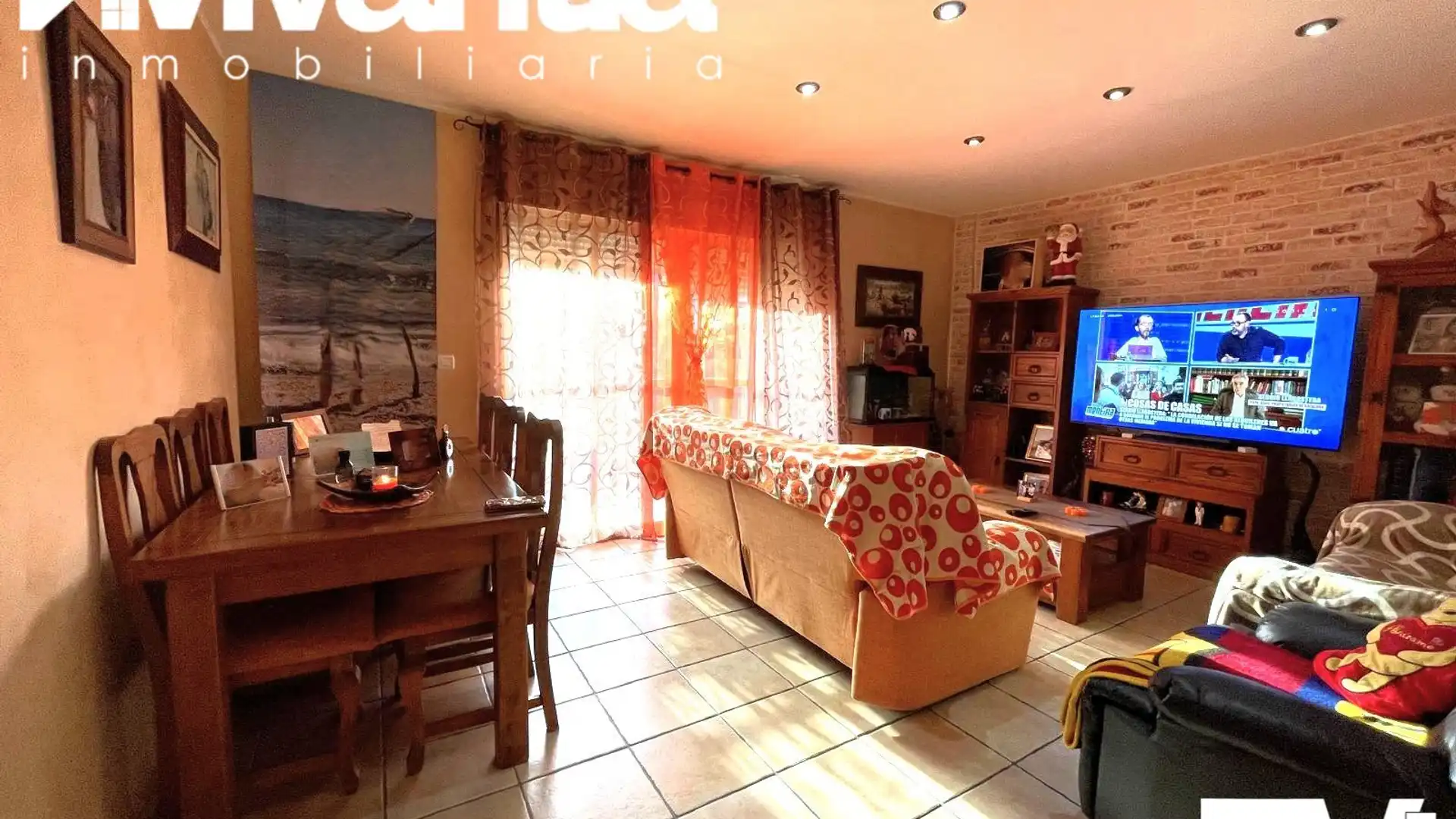 Living room of Flat for sale in Lorca  with Air Conditioner, Heating and Storage room