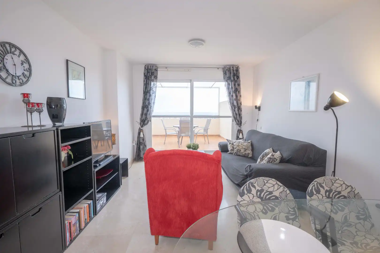 Sala de estar de Piso en venta en El Ejido con Aire acondicionado, Terraza y Trastero