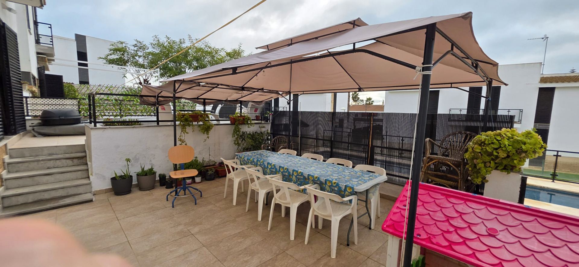 Terrassa de Casa o xalet en venda en El Rompido amb Aire condicionat, Traster i Piscina comunitària