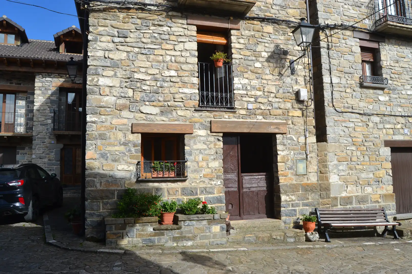 Vista exterior de Casa o chalet en venta en Aisa con Balcón
