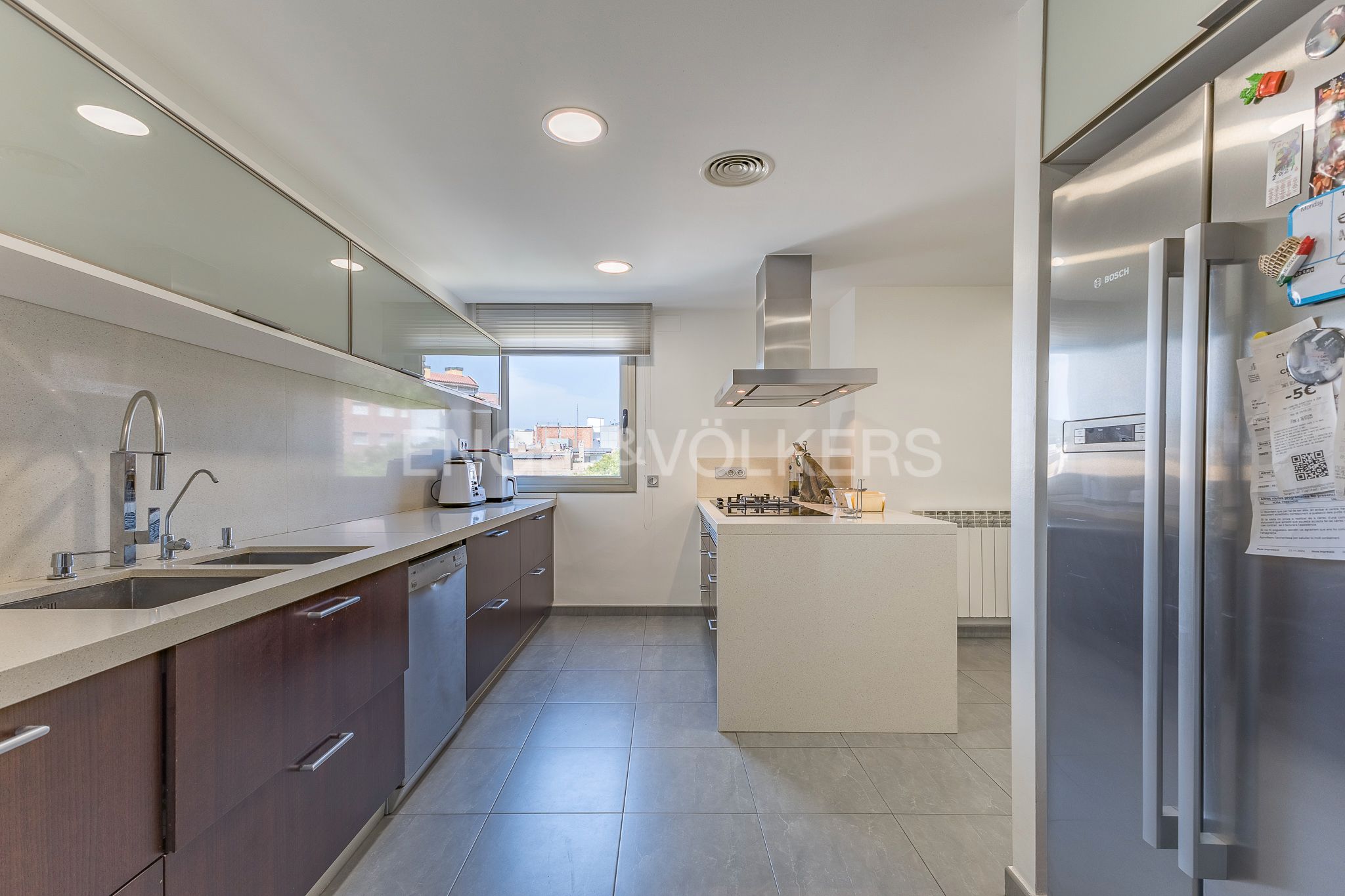 Kitchen of Duplex for sale in Sant Joan Despí  with Air Conditioner, Heating and Private garden