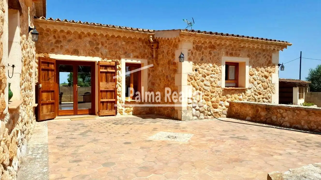 Vista exterior de Finca rústica en venta en Binissalem con Calefacción, Jardín privado y Terraza