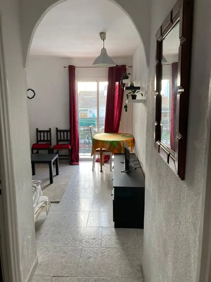 Sala d'estar de Estudi en venda en Marbella amb Terrassa i Moblat